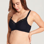 Gratlin Cotton Wireless Support Breastfeeding Bras Beige