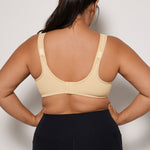 Women's High Impact Sports Bra Tan Milkshake