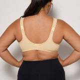 Women's High Impact Sports Bra Tan Milkshake