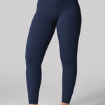 Women's Hugcurve Hidden Scrunch Butt Leggings 25" - No Front Seam Noctilucence Blue