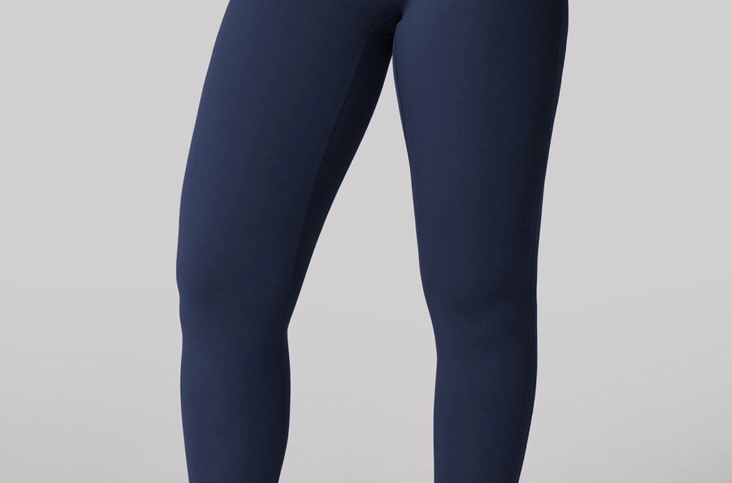 Women's Hugcurve Hidden Scrunch Butt Leggings 25" - No Front Seam Noctilucence Blue