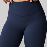 Women's Hugcurve Hidden Scrunch Butt Leggings 25" - No Front Seam Noctilucence Blue