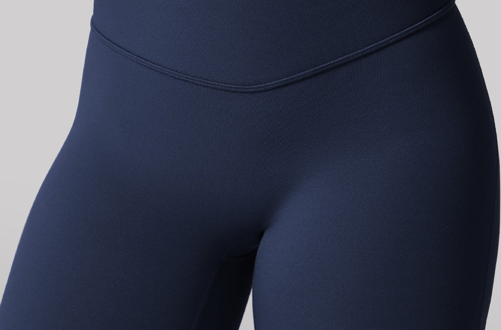 Women's Hugcurve Hidden Scrunch Butt Leggings 25" - No Front Seam Noctilucence Blue
