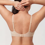 Women's Everyday Wireless Push Up Bra Beige