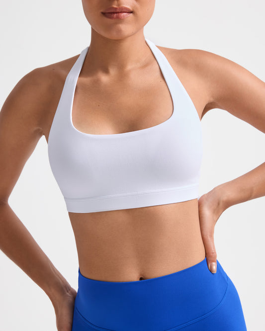 Square Neck Halter Sports Bra