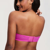 Women's Sexy Mesh Strapless Bra Black