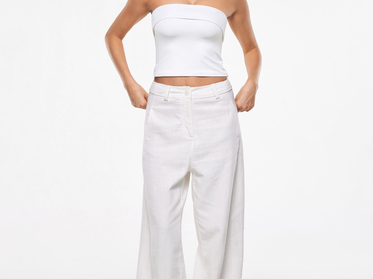 Women's Natrelax® Fold Over Tube Top Black