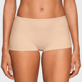Women's Inbarely® Plus Mid Waist Boy Shorts 3 Pack Beige (3pack)