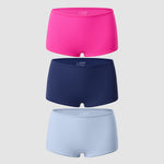 Women's Inbarely® Plus Mid Waist Boy Shorts 3 Pack Chic 5 (3pack)