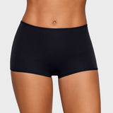 Women's Inbarely® Plus Mid Waist Boy Shorts 3 Pack Black 3pack
