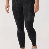 Women's Yoga Leggings 25" Tie Dye Smoke Ink