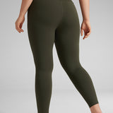 Women's Yoga Leggings 25" Olive Green