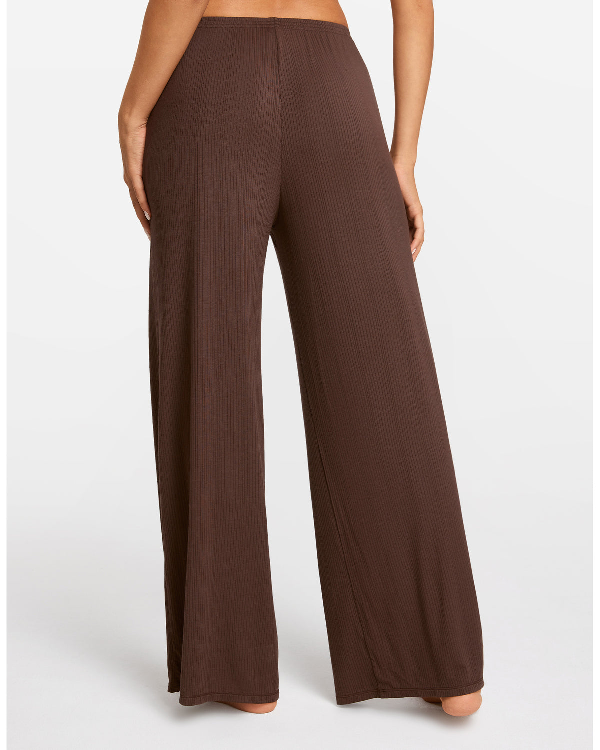 SOULVOR Wide Leg Casual Pants Hazelnut @model_info:A2