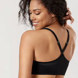 Women's Plunge Racerback Front Closure Bra Gentle Rose