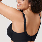 Women's Beauty Lace Bra - Unlined & Underwire Black