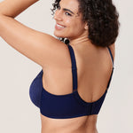 Women's Beauty Lace Bra - Unlined & Underwire Blueberry