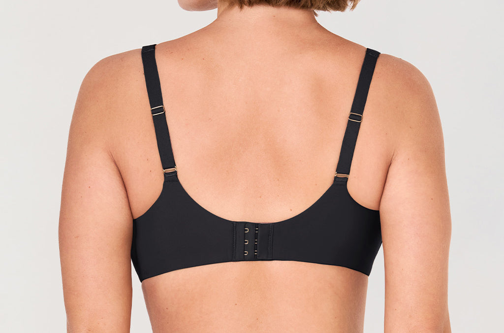 Women's Confishape® Unlined Balconette Bra Black