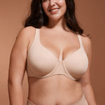 Women's Confishape® Unlined Balconette Bra Beige
