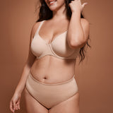 Women's Confishape® Unlined Balconette Bra Beige