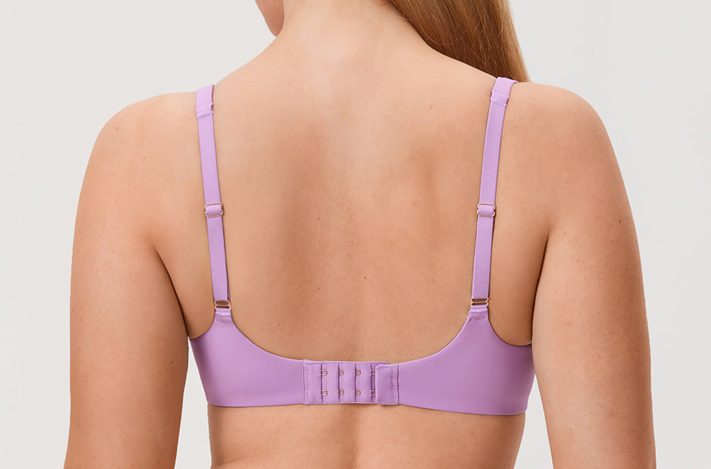 Women's Confishape® Unlined Balconette Bra Glaze Purple