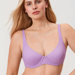 Women's Confishape® Unlined Balconette Bra Glaze Purple