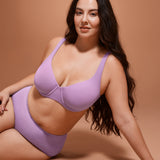 Women's Confishape® Unlined Balconette Bra Glaze Purple