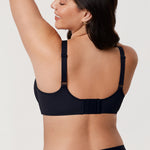 Women's Confishape® Supportive Full Coverage Bra - Underwire & Unlined Black