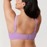 Women's Confishape® Supportive Full Coverage Bra - Underwire & Unlined Glaze Purple