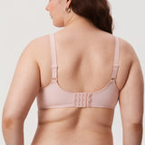 Women's Confishape® Supportive Full Coverage Bra - Underwire & Unlined Gentle Rose