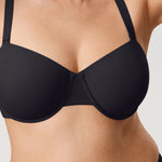 Women's Everyday Underwire Balconette Bra Brown Purple