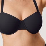Women's Everyday Underwire Balconette Bra Brown Purple