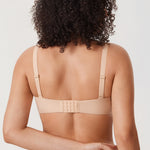 Women's Everyday Underwire Balconette Bra Brown Purple