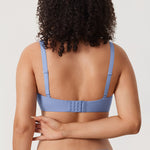 Women's Everyday Underwire Balconette Bra Brown Purple