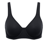 Women's Everyday Full Coverage Underwire Bra - Inbarely® Plus Black