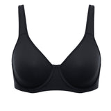 Women's Everyday Full Coverage Underwire Bra - Inbarely® Plus Black