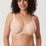 Women's Everyday Full Coverage Underwire Bra - Inbarely® Plus Beige