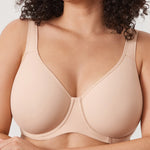 Women's Everyday Full Coverage Underwire Bra - Inbarely® Plus Beige