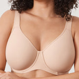 Women's Everyday Full Coverage Underwire Bra - Inbarely® Plus Beige
