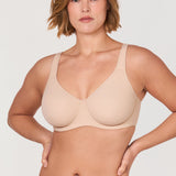 Women's Everyday Full Coverage Underwire Bra - Inbarely® Plus Beige