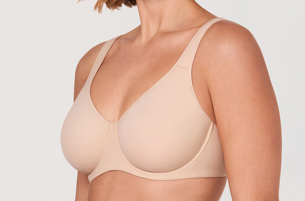Women's Everyday Full Coverage Underwire Bra - Inbarely® Plus Beige