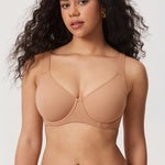 Women's Everyday Full Coverage Underwire Bra - Inbarely® Plus Barely Buff