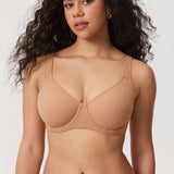 Women's Everyday Full Coverage Underwire Bra - Inbarely® Plus Barely Buff