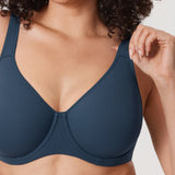 Women's Everyday Full Coverage Underwire Bra - Inbarely® Plus Sargasso