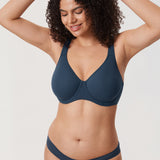 Women's Everyday Full Coverage Underwire Bra - Inbarely® Plus Sargasso