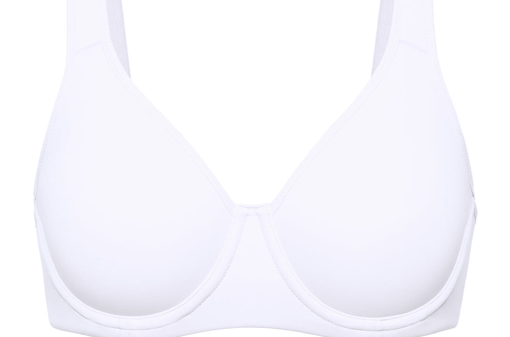 Women's Everyday Full Coverage Underwire Bra - Inbarely® Plus White