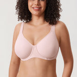 Women's Everyday Full Coverage Underwire Bra - Inbarely® Plus Gentle Rose