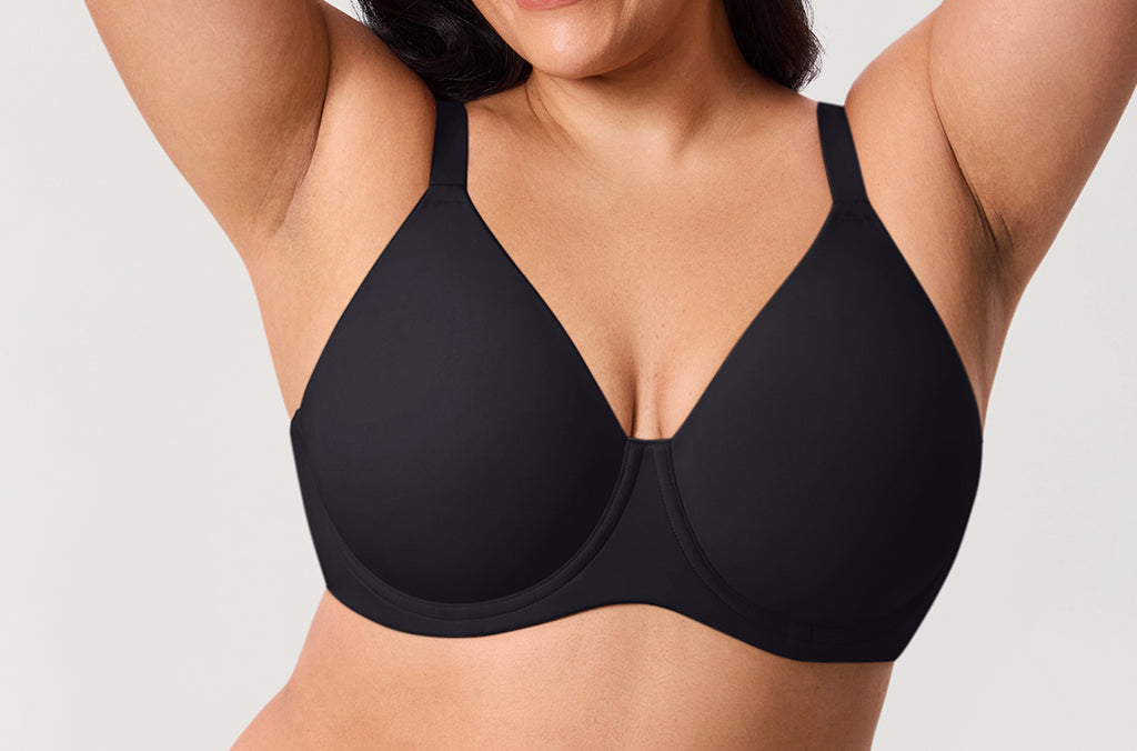 Women's Inbarely® Lift Seamless T-shirt Bra Black