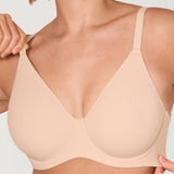 Women's Inbarely® Lift Seamless T-shirt Bra Beige