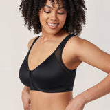 Women's Soft X-shaped Back Posture Bra Black